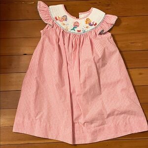 Smocked mermaid dress